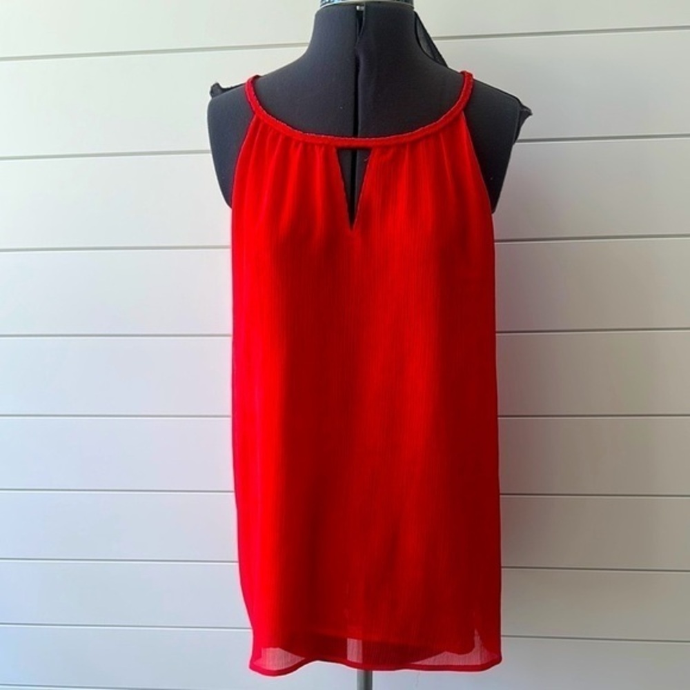 Violet & Claire top red sleeveless size XL